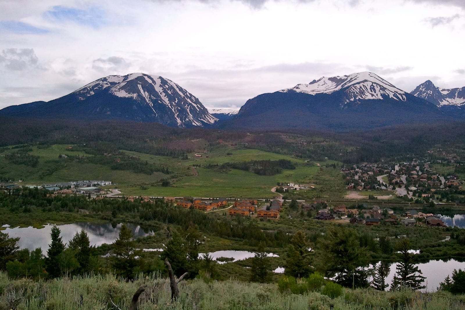 Silverthorne CO Buffalo Mountain, Red Mountain, and Mount Silverthorne