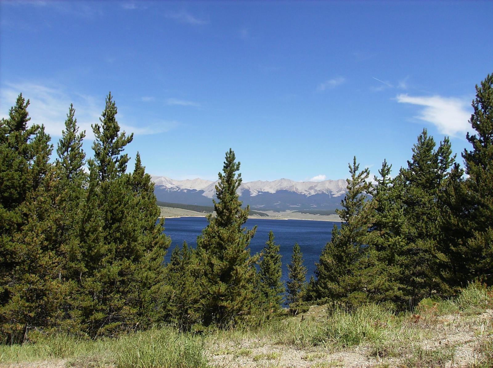 Taylor Park Reservoir Almont CO From Cottonwood Pass