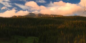 Tent Camping ner Yampa CO Flat Tops Wilderness Devil's Causeway