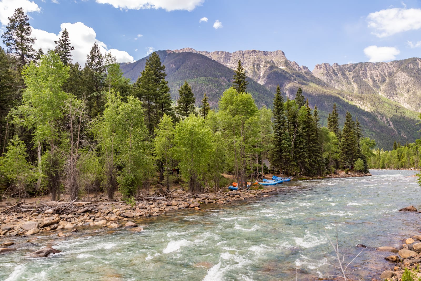A trip up the Animas River, CO