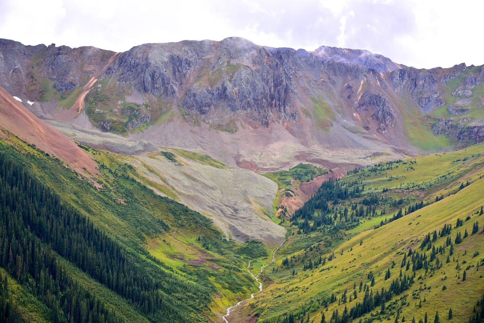Approaching Ophir Pass, CO