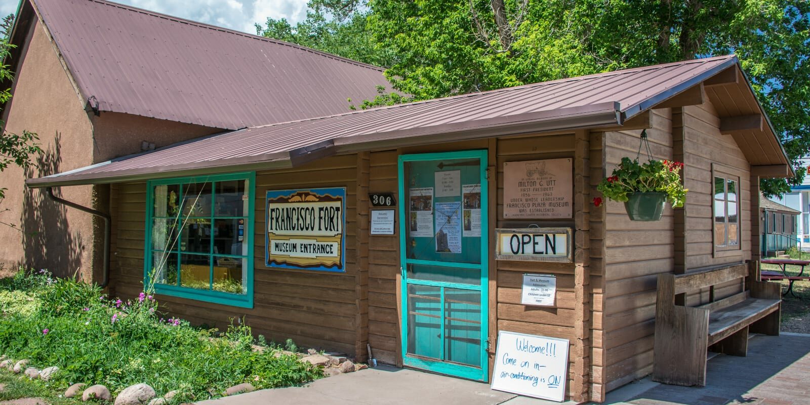 The Francisco Fort Museum in La Veta, CO