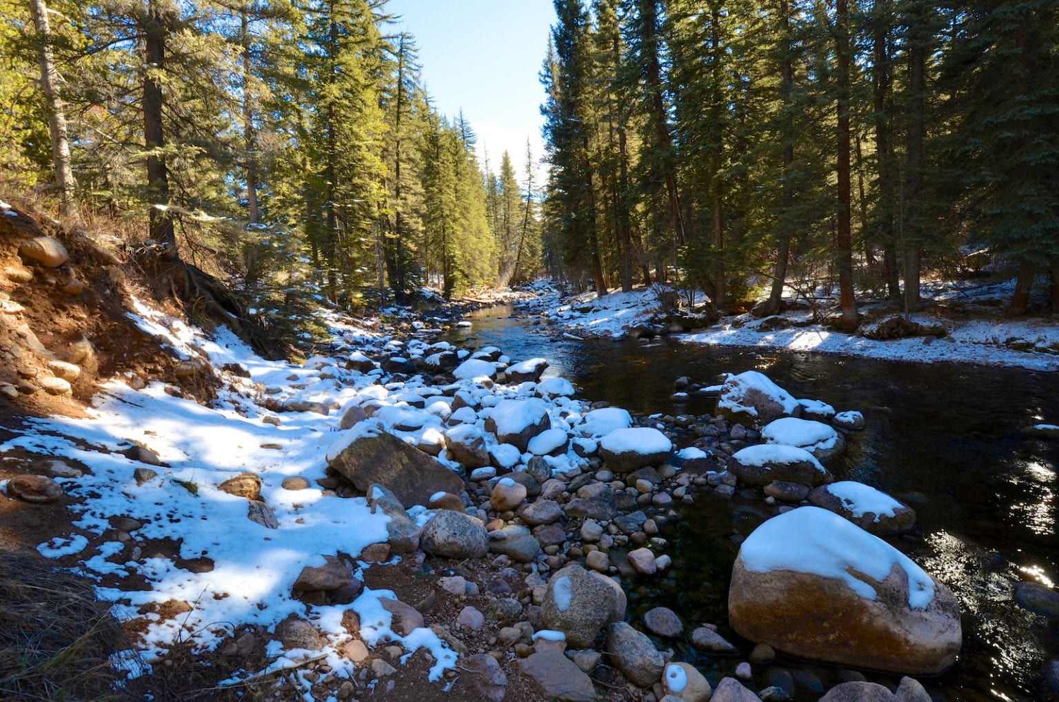 Gore Creek near Vail, CO Tributary of Eagle River