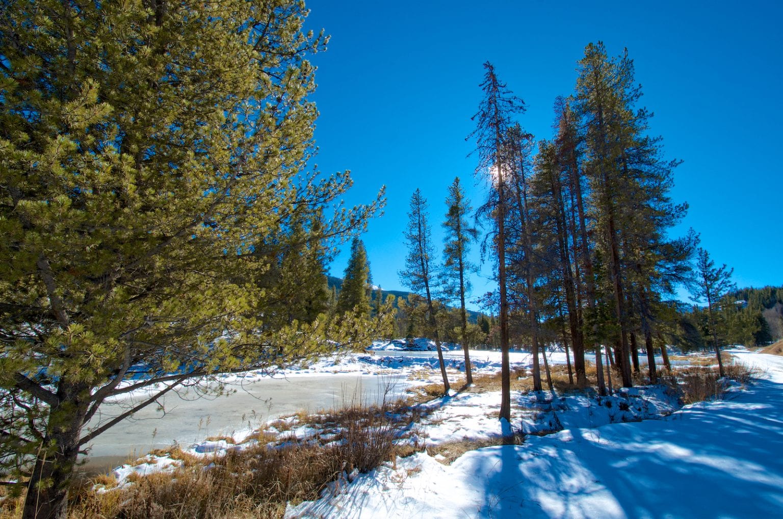 Homestake Reservoir Leadville, CO White River National Forest