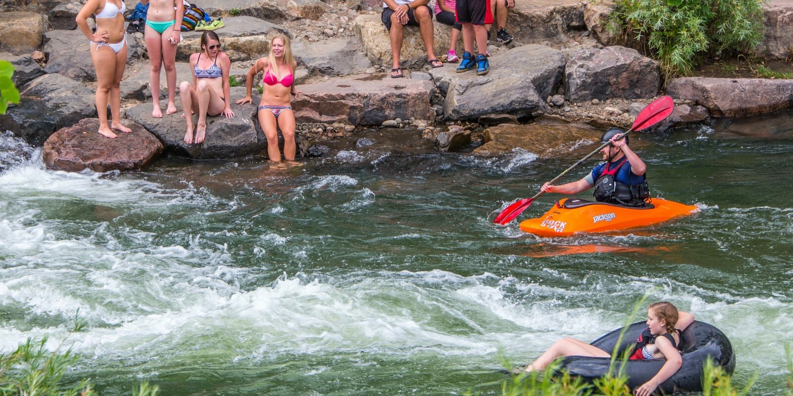 Summertime at Clear Creek, CO