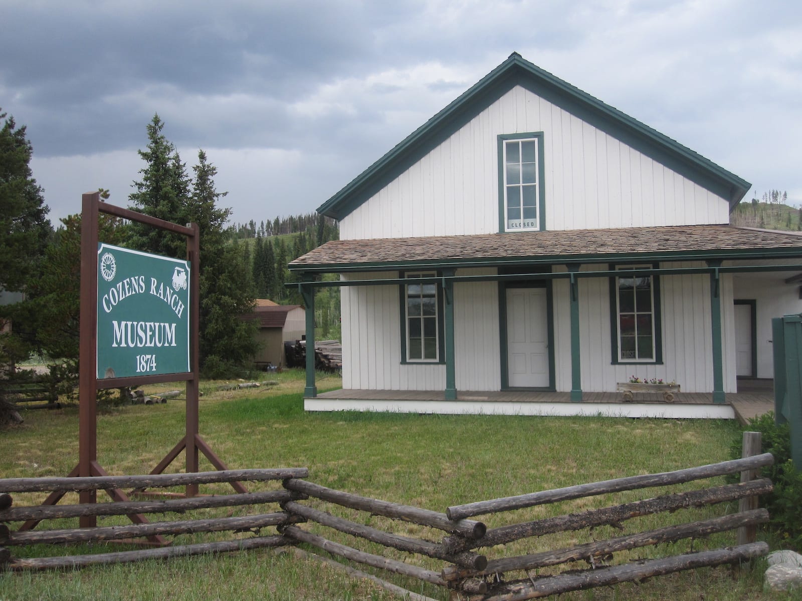 The Cozens Ranch House in Fraser, Colorado