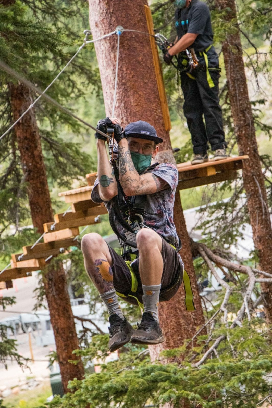 Arapahoe Basin Aerial Adventure Park Dillon, CO Summer Challenge