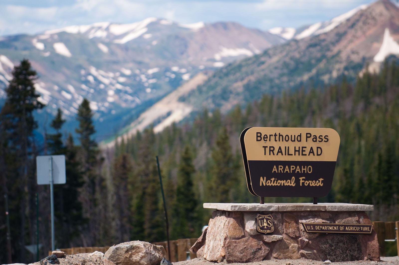 Berthoud Pass Trailhead Colorado