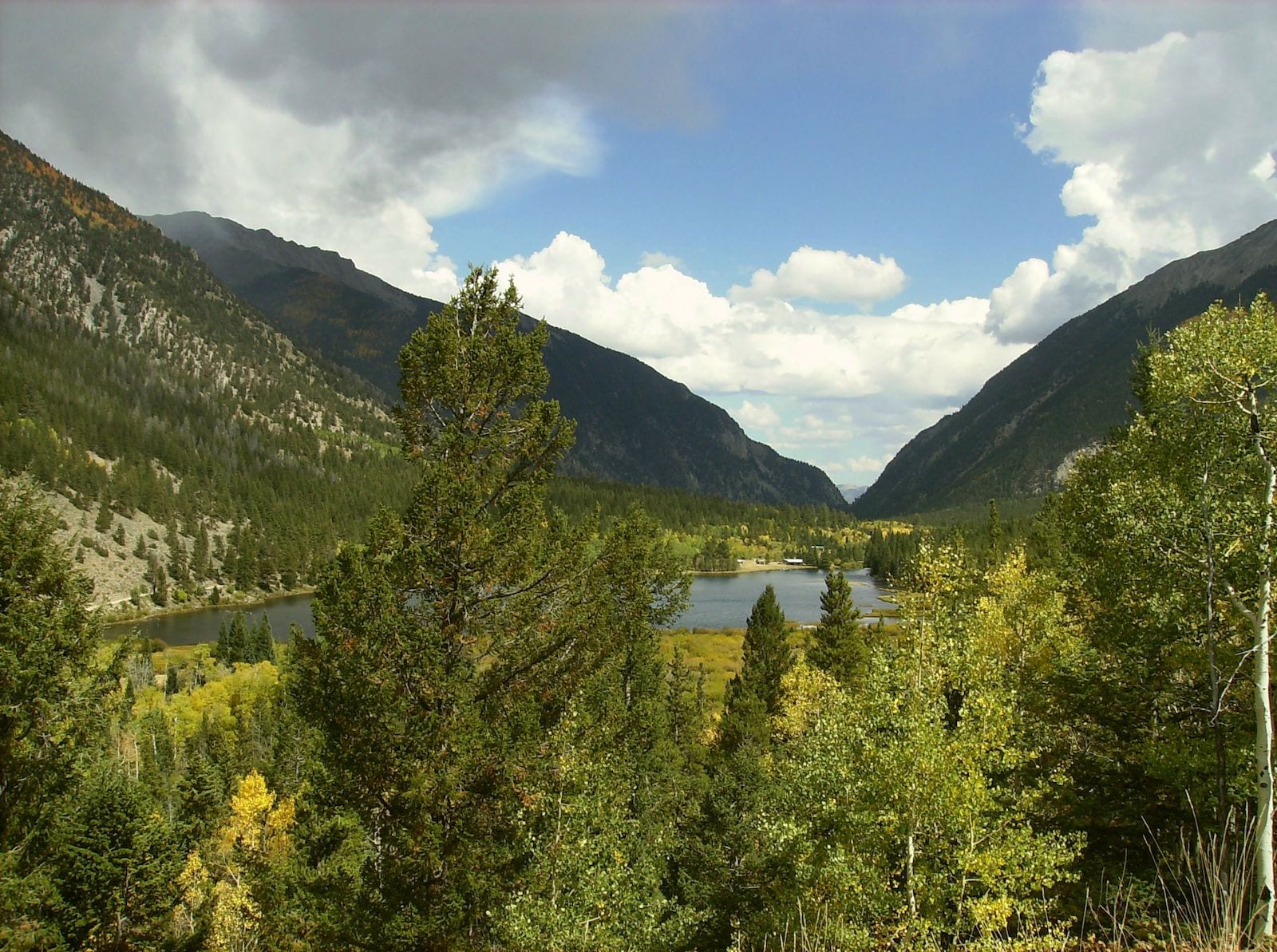 Chalk Creek Canyon Lake Chaffee County Colorado