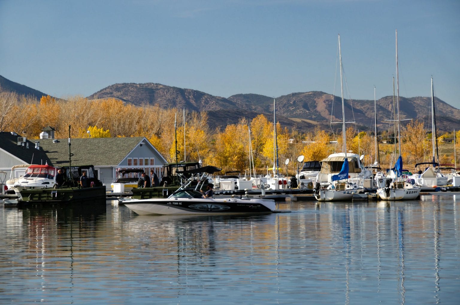 6 Thrilling Lakes for Jet Skiing by Denver