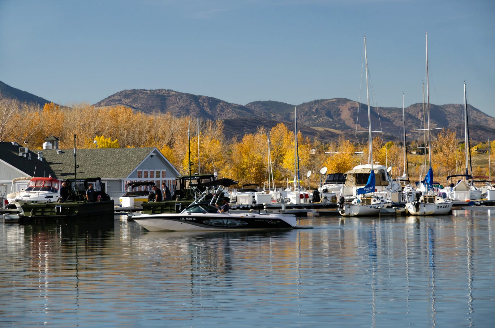 Waduk Chatfield Marina Littleton CO