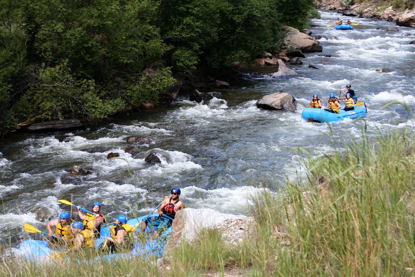 Clear Creek Whitewater Rafters Idaho Springs CO