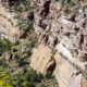 The Hanging Flume Gold Mining Dolores Canyon Colorado