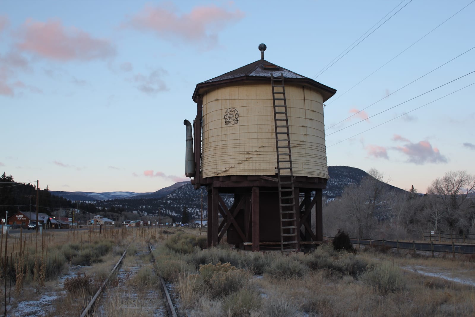 Denver & Rio Grande Railroad South Fork Water Tank