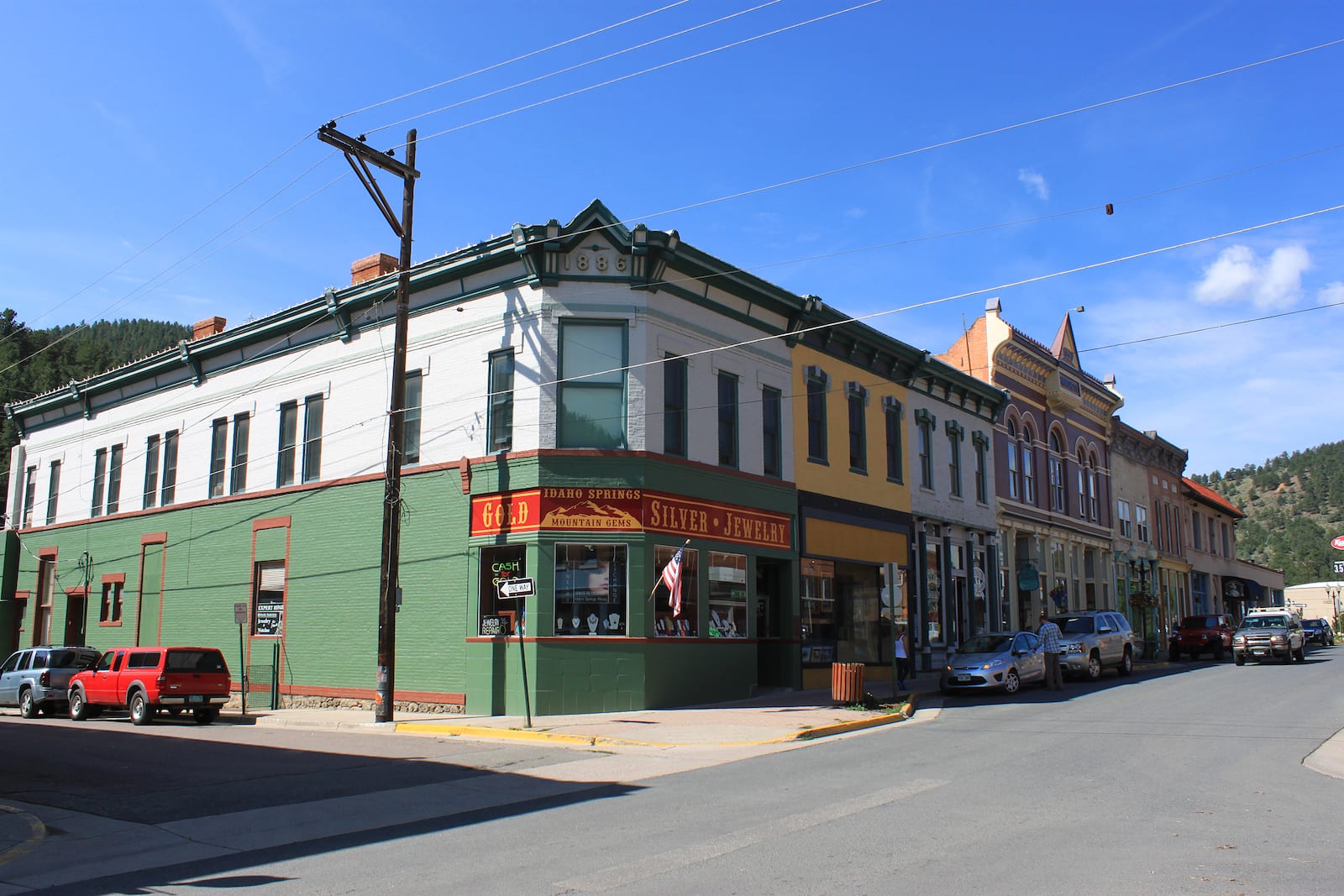 Whitewater Road Downtown Idaho Springs CO