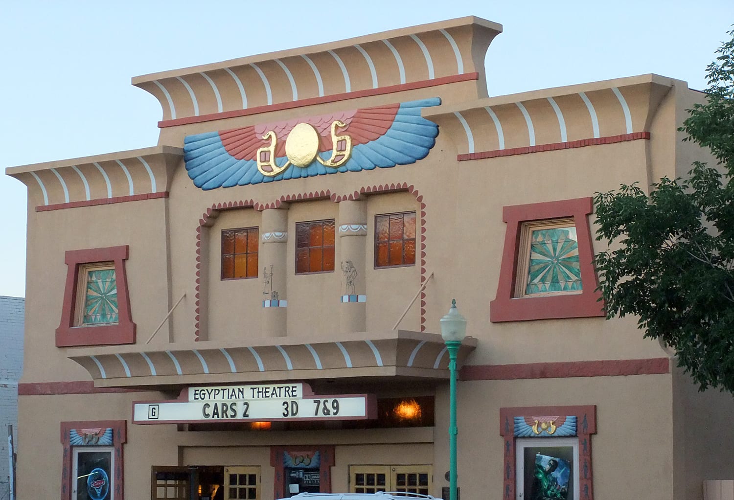 Egyptian Theatre Delta CO Exterior