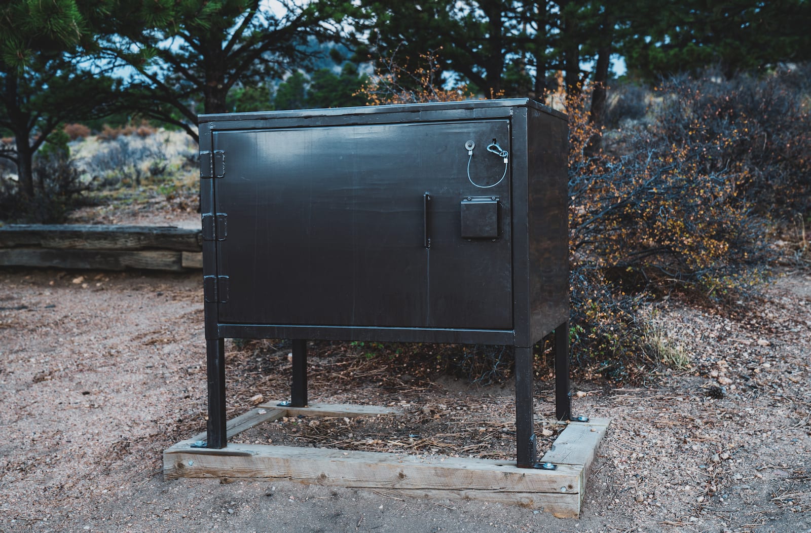 Estes Park Campground at Mary's Lake Bear Storage Box