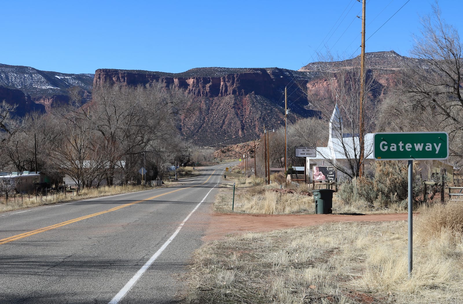 Gateway Colorado State Highway 141