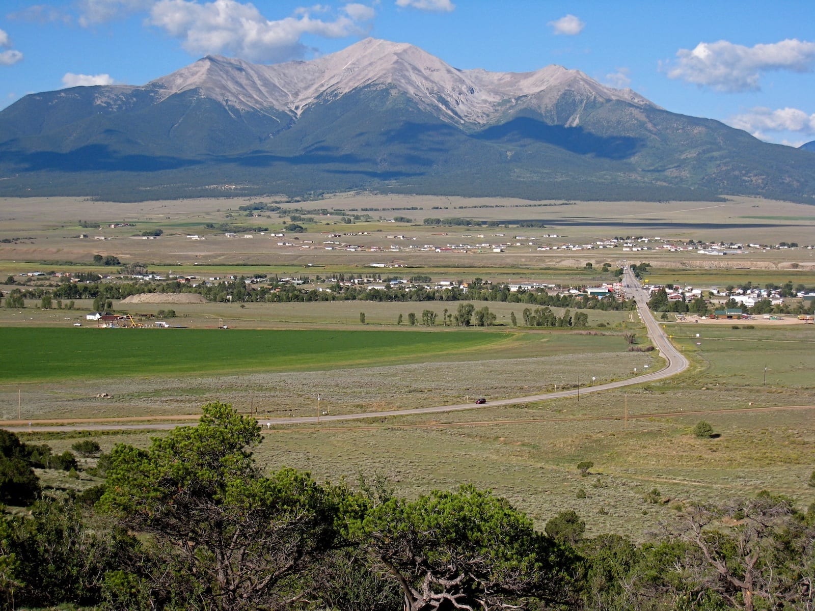 Johnson Village CO Overlook Collegiate Peaks