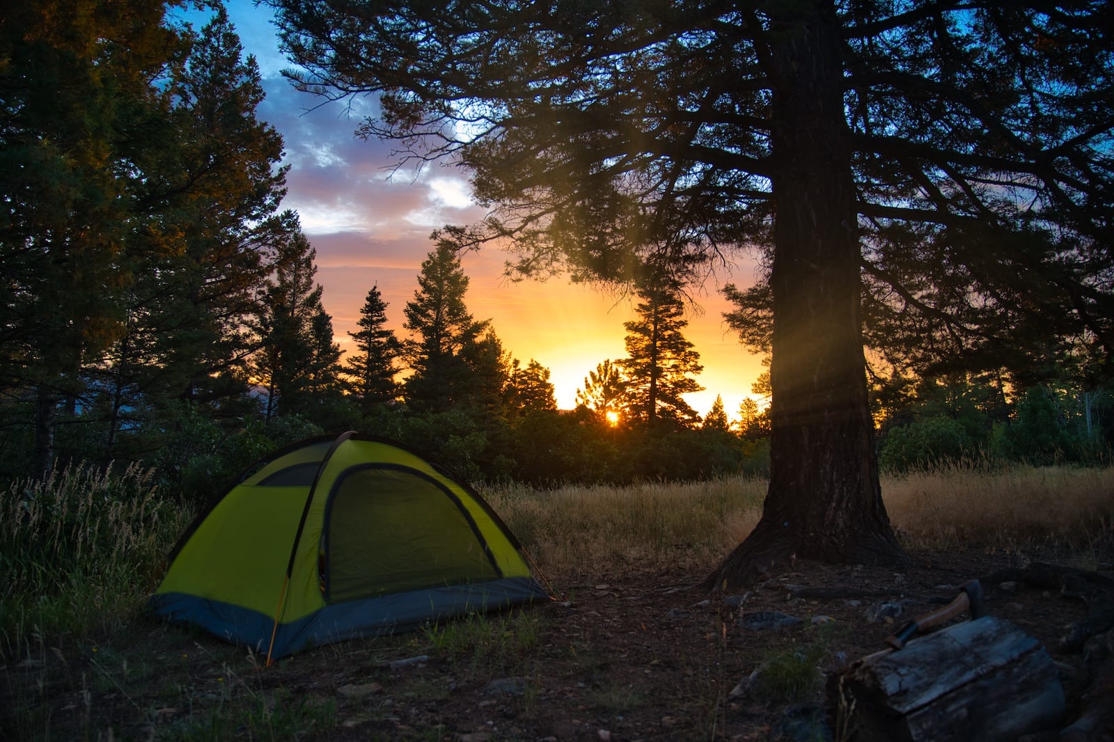 Kerr Gulch Tent Camping Sangre de Cristo Mountains
