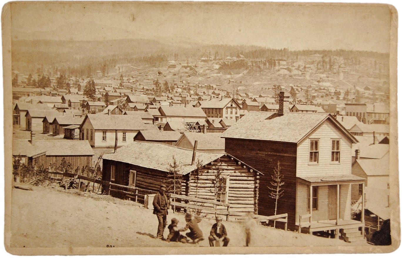 Leadville CO Silver Mining Boomtown Circa 1880