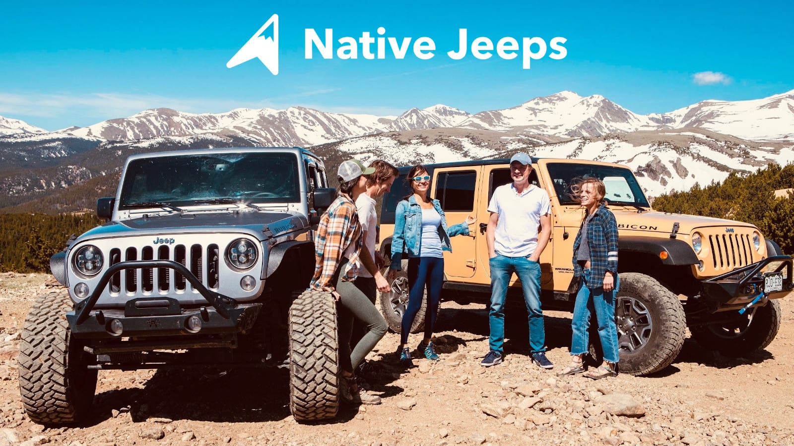 Native Jeeps Colorado Jeep Tour Group of People