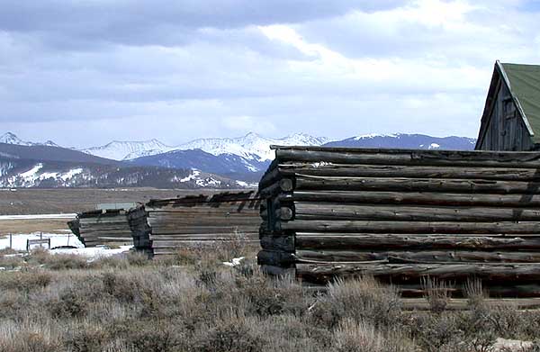 Rand CO Old Log Structure