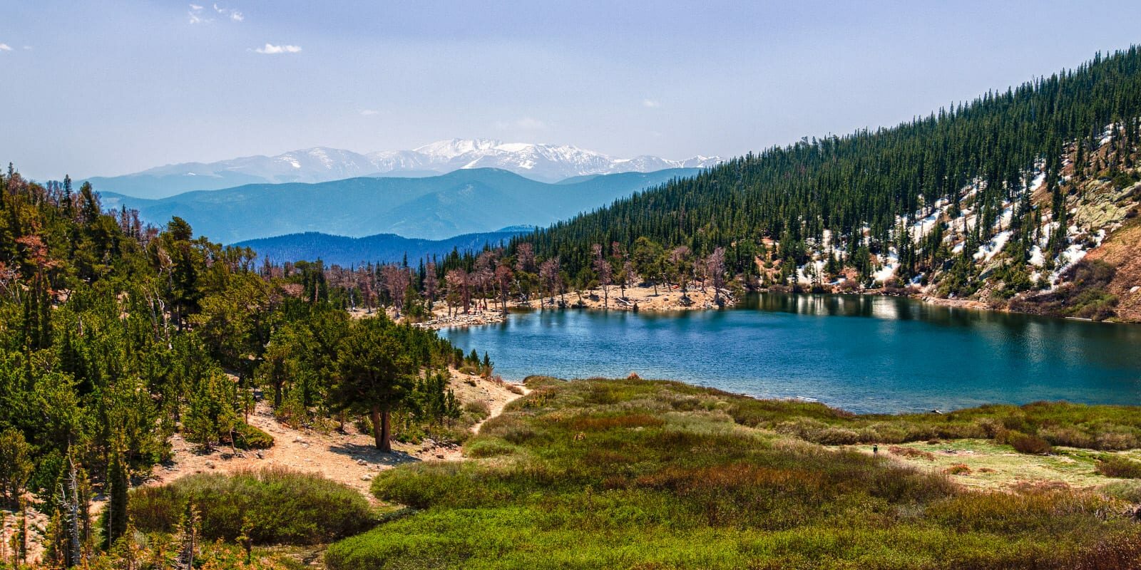 St Mary's Lake near Idaho Springs CO