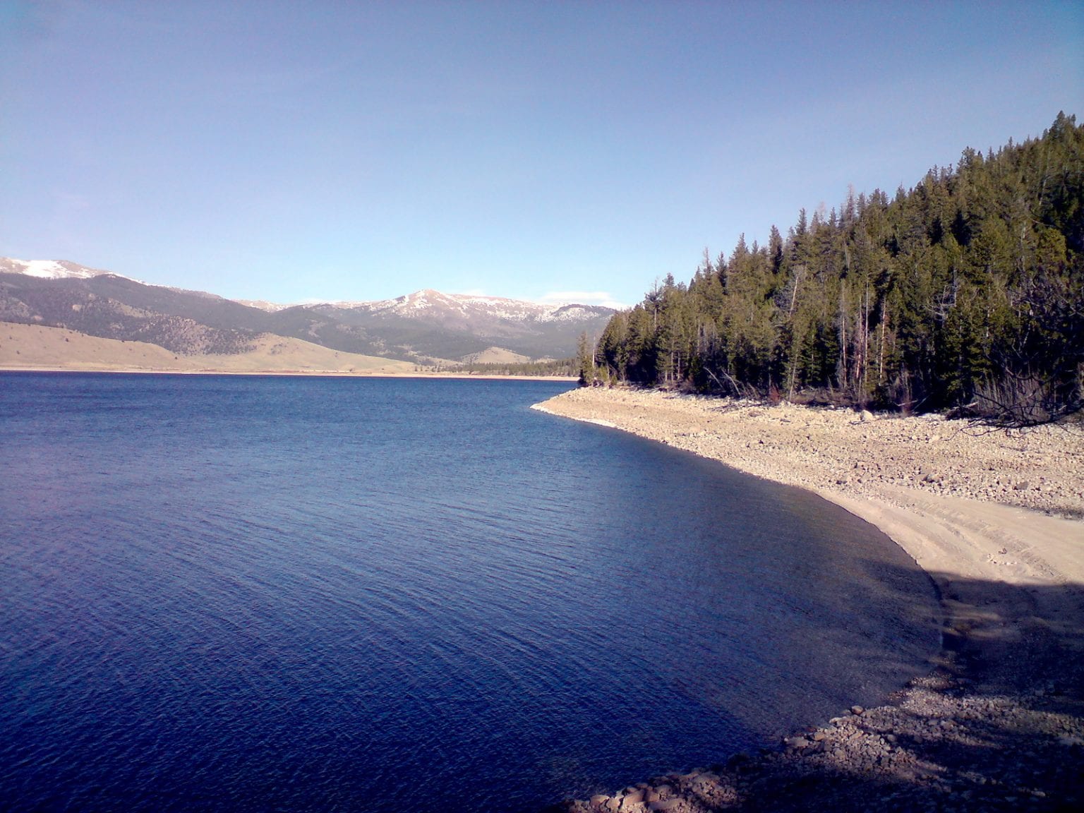 Twin Lakes Reservoir Twin Lakes, CO B/W Leadville and Buena Vista