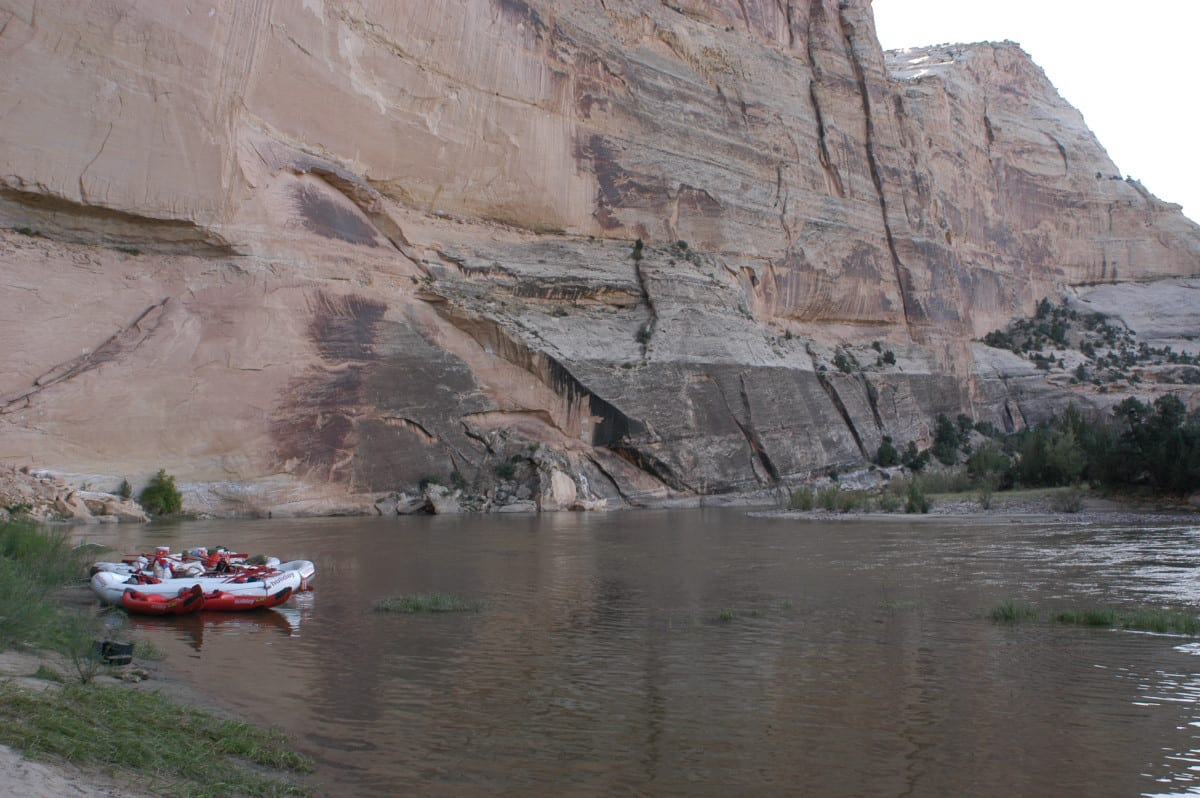 Yampa River Rafting Mather's Hole Colorado