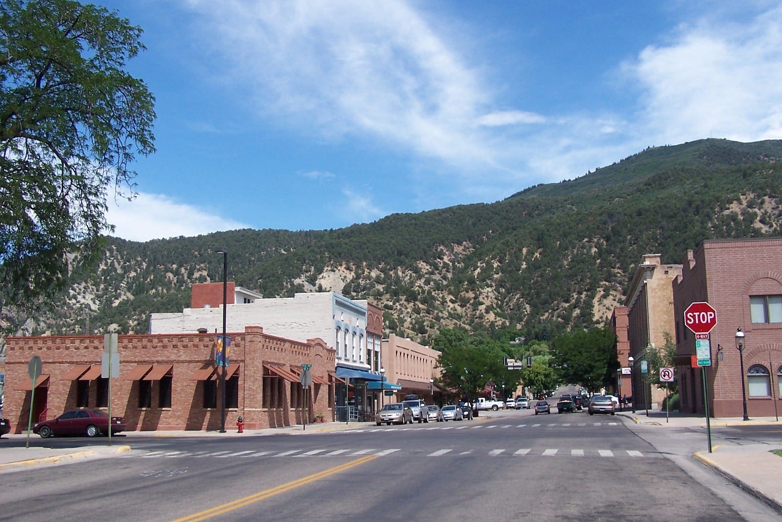 Beautiful Downtown Glenwood Springs, Colorado