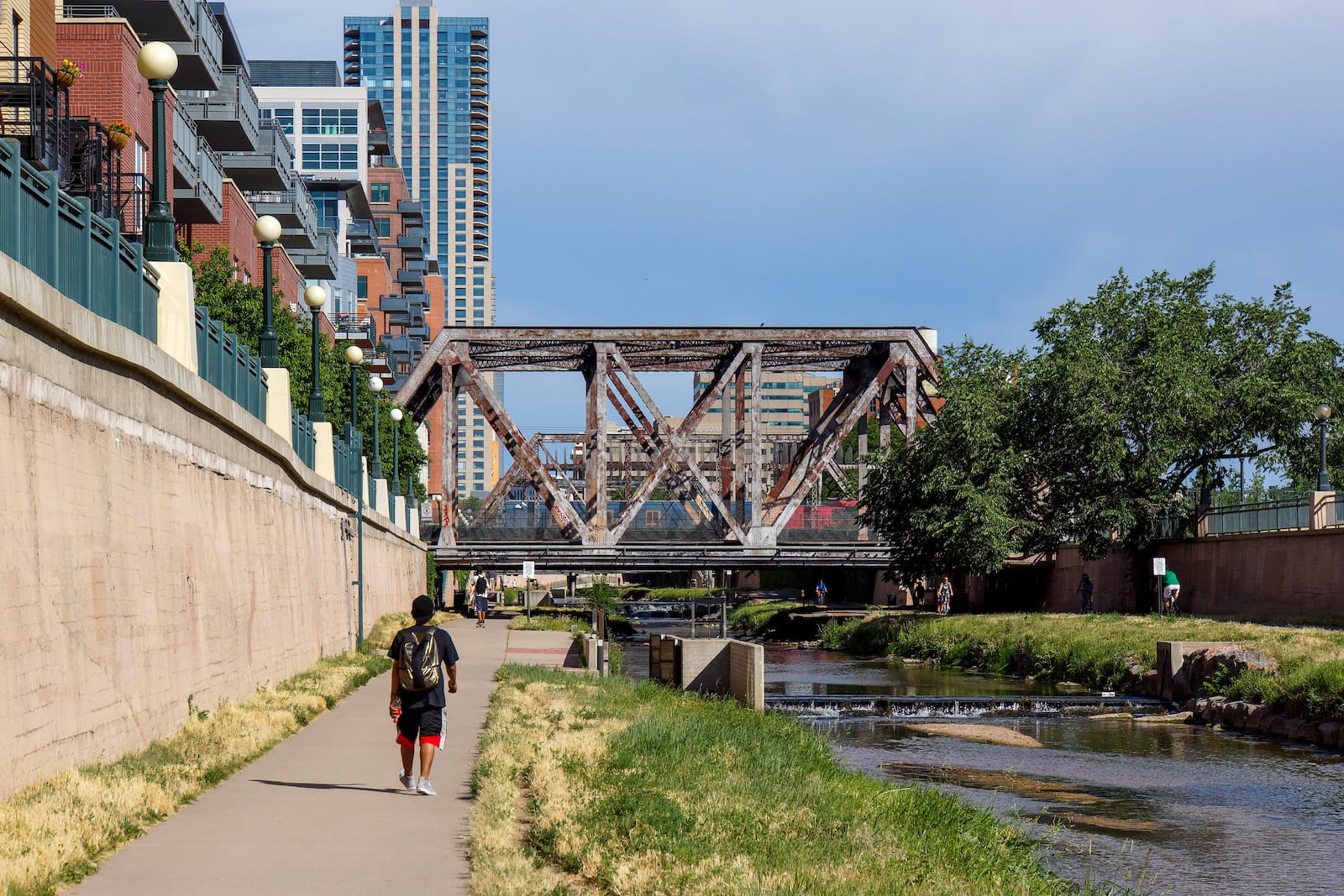 Cherry Creek Trail in Denver, Colorado
