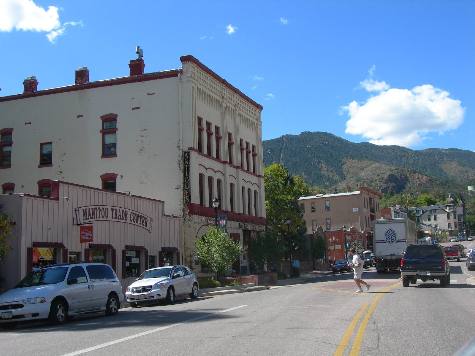 Downtown Manitou Springs, CO