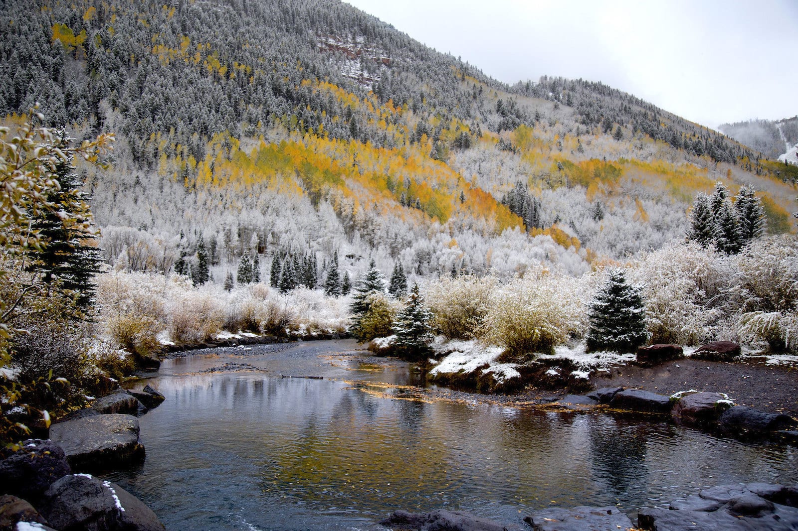 San Miguel River in Telluride, CO