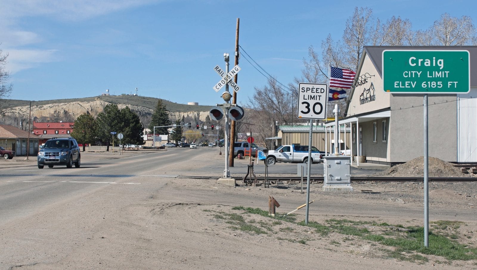 The town of Craig, Colorado