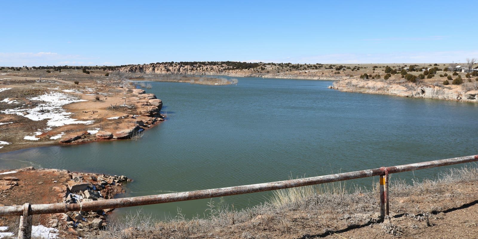 Two Buttes Reservoir in Baca County, Colorado