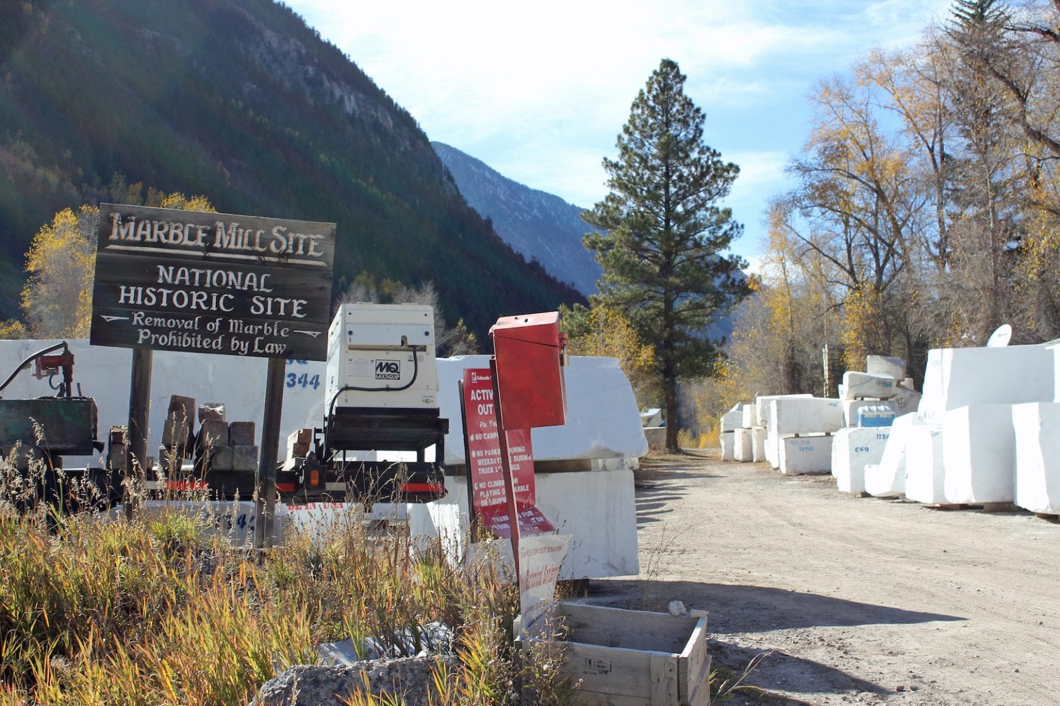 Yule Marble Quarry Marble, CO