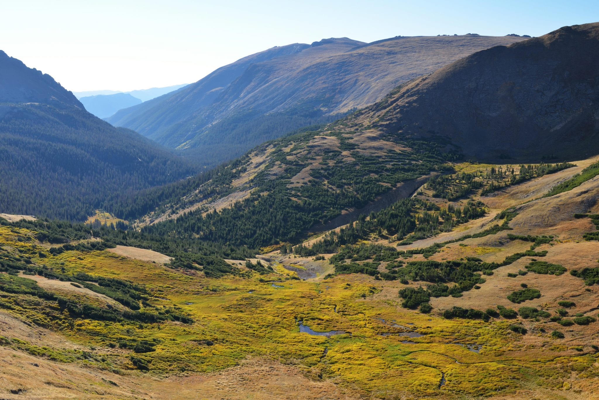 views from alpine visitor center rocky mountain national park