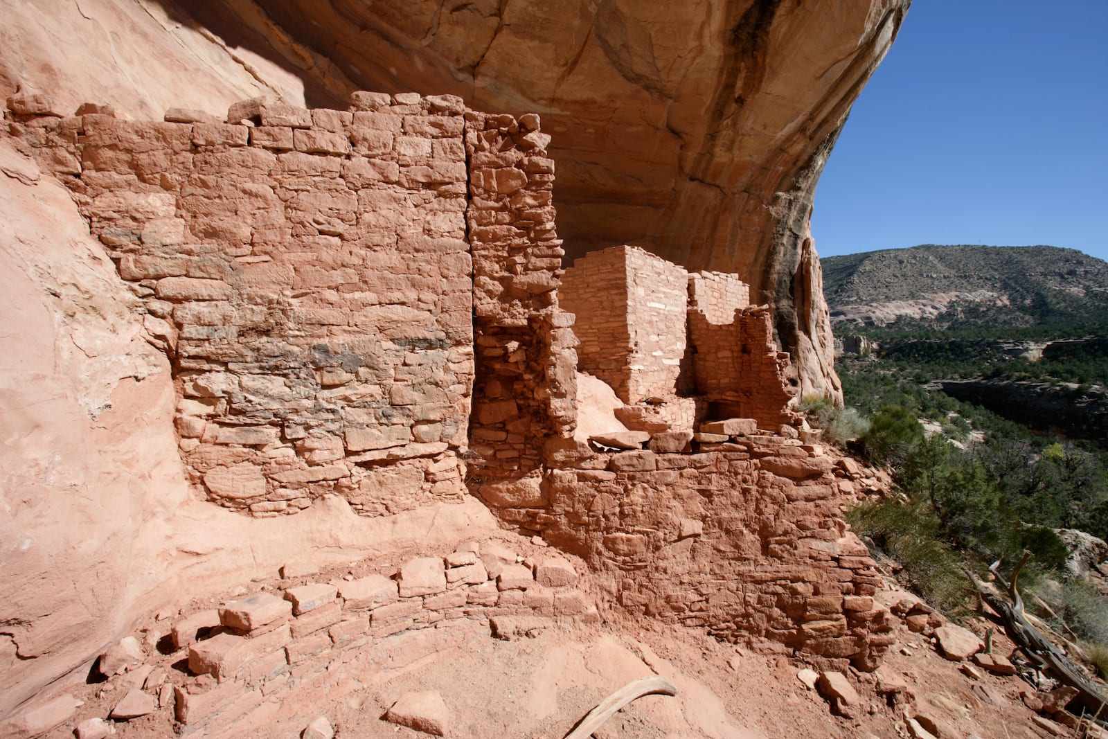 Ancient Puebloan Ruins at Canyons of the Ancients National Monument Colorado