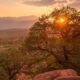 Pikes Peak Sunset Colorado Front Range