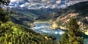 Lake City Colorado Lake San Cristobal Overlook