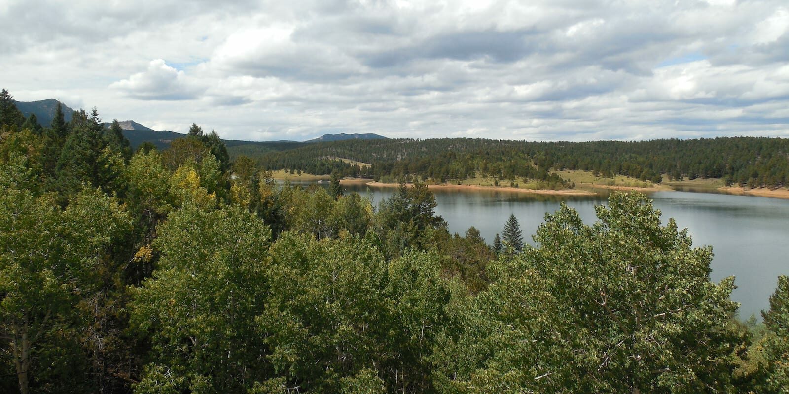 Crystal Creek Reservoir North Slope Recreation Area Pikes Peak