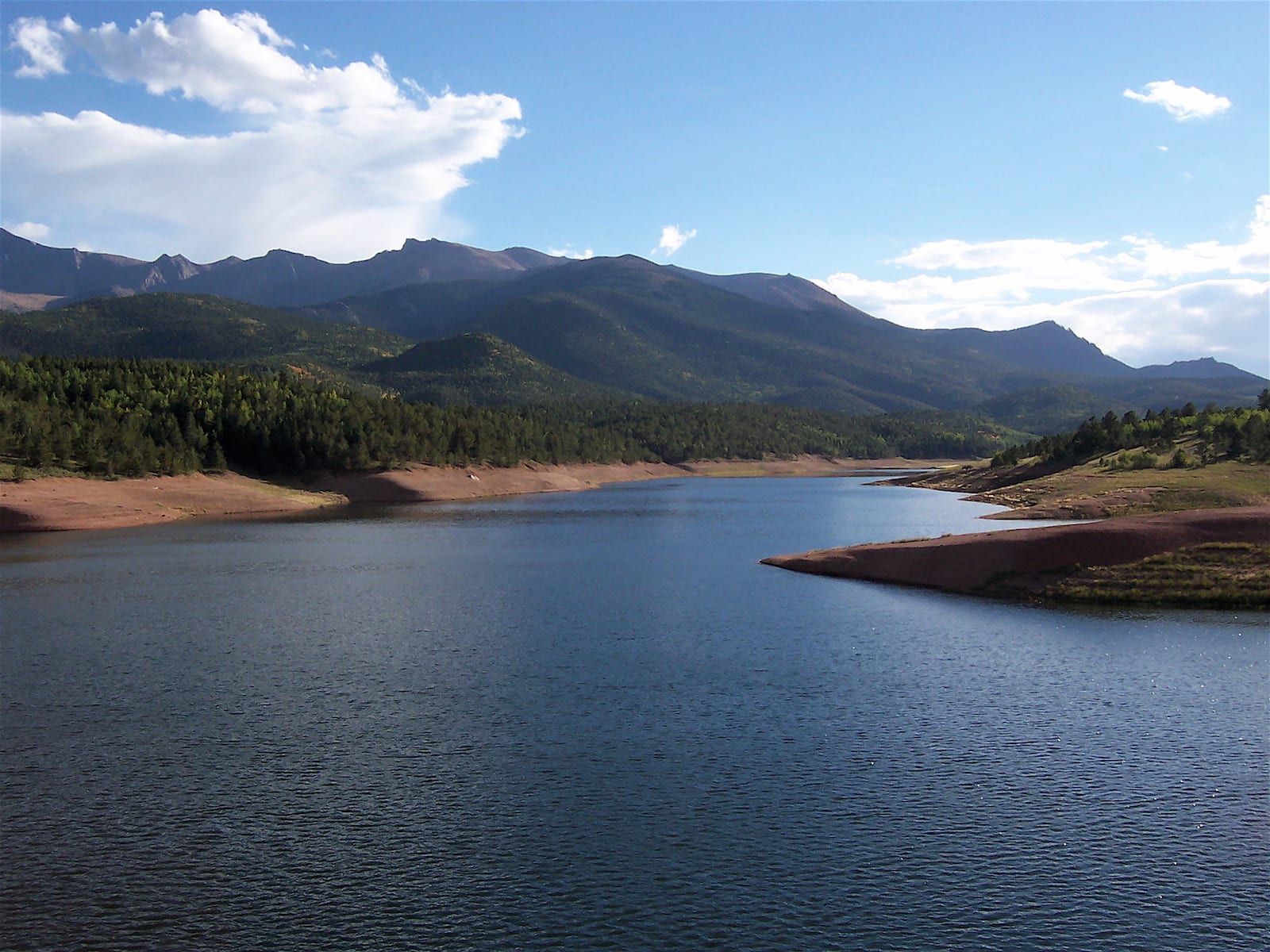 Crystal Creek Reservoir Pikes Peak Colorado Springs