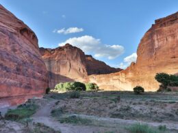 Four Corners Region Road Trip Canyon De Chelly Mountain Walls Arizona