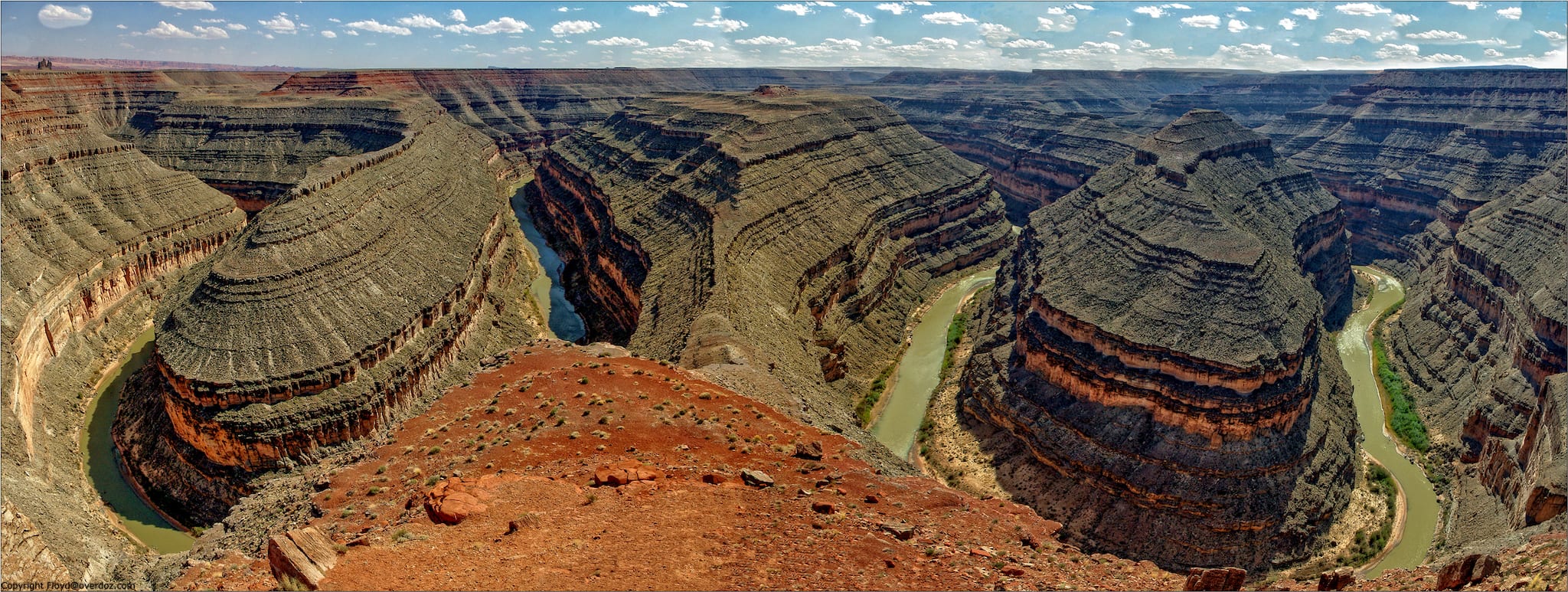 Goosenecks State Park San Juan River Overlook Utah