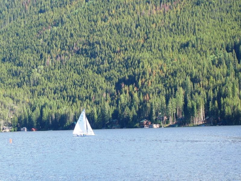 Grand Lake Colorado Sailboat
