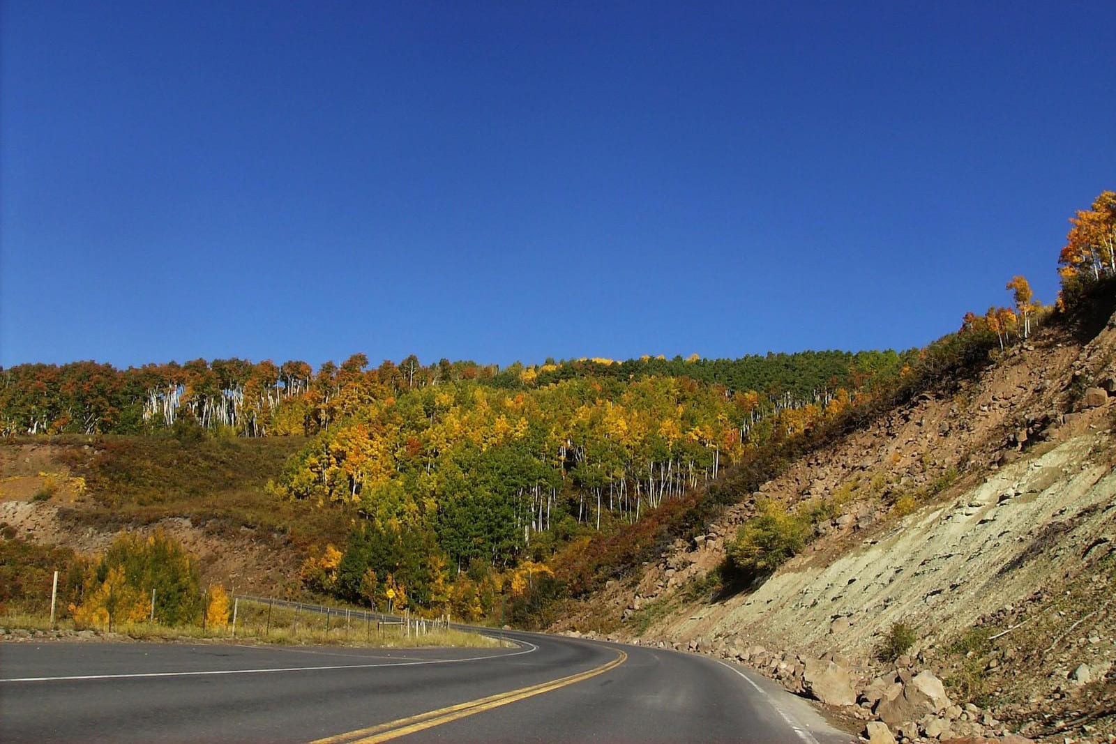 Grand Mesa Byway Autumn Colorado