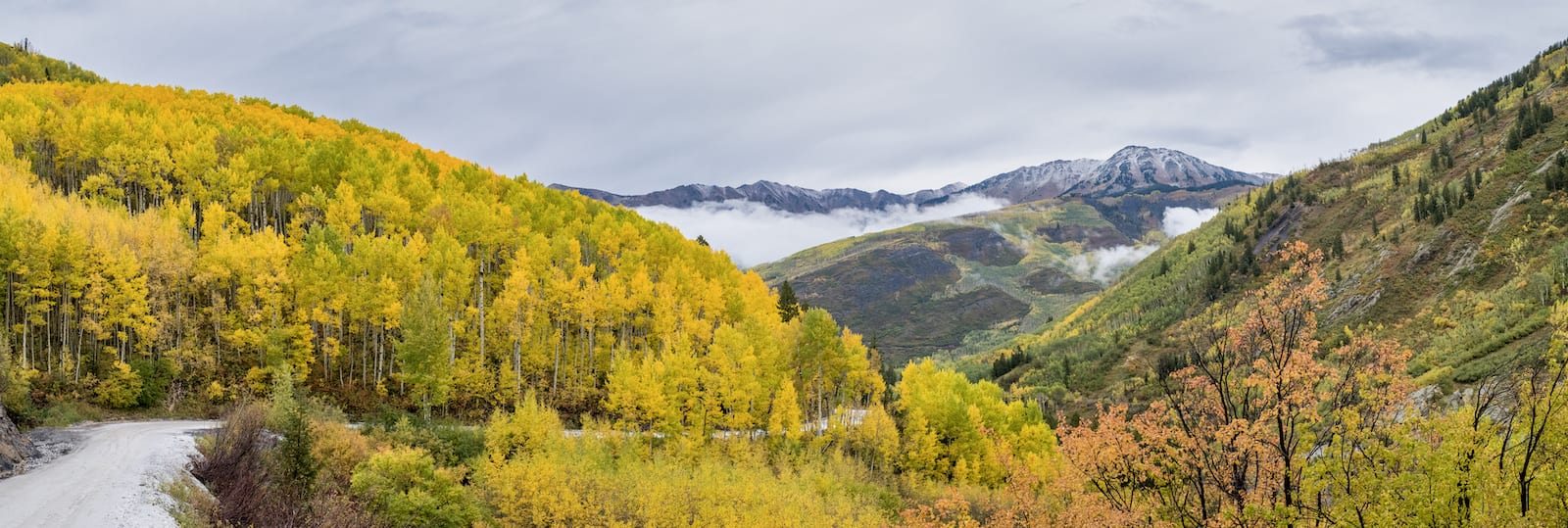 Marble Colorado Autumn Aspens Crystal River Valley