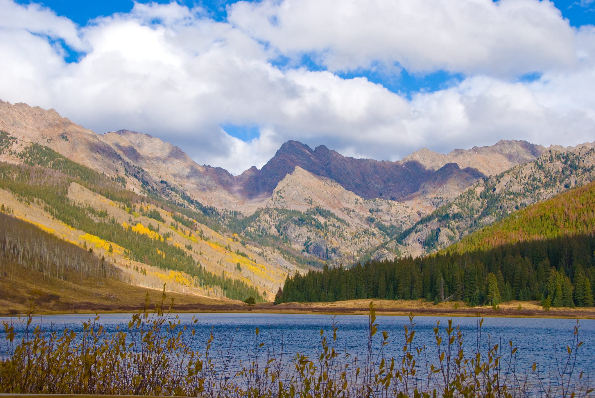 gambar vail danau pinus colorado