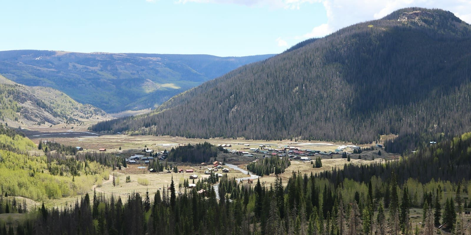 Platoro Colorado Overlook from Forest Road 250